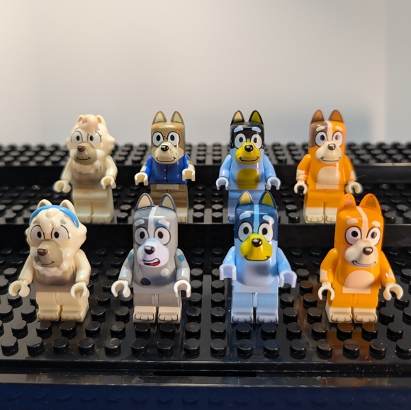 Bluey Character Mini Figure Collection - Picture 1 of 7